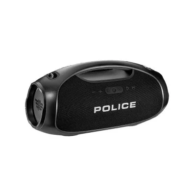 Police Boombox Speakers - Black